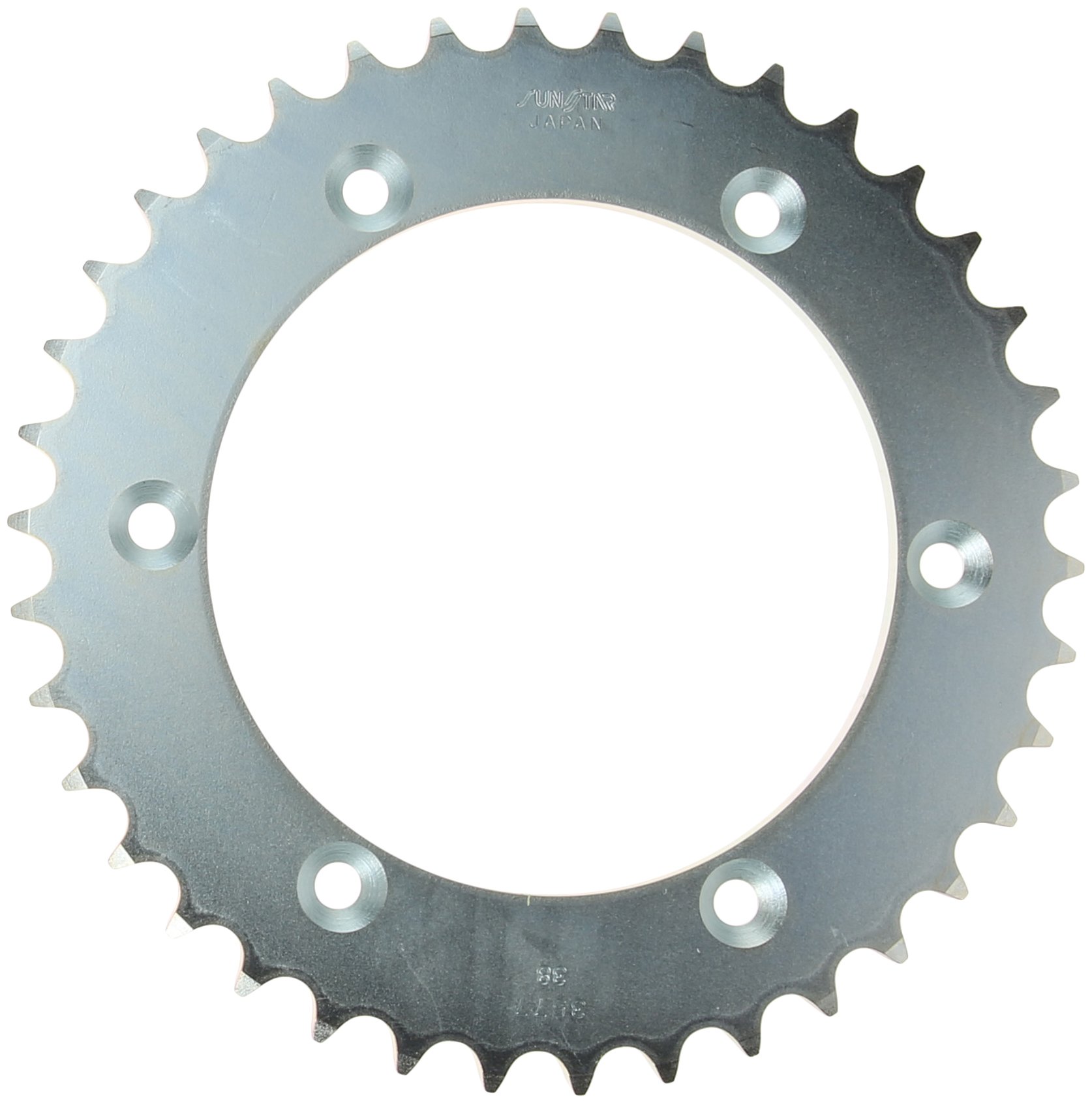 Amazon.com: Sunstar 2-357738 38-Teeth 520 Chain Size Rear Steel